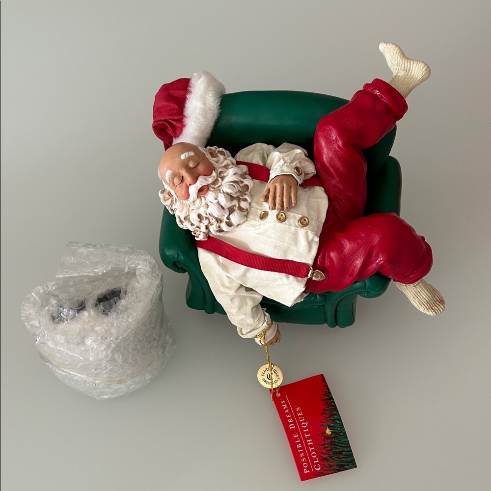 Possible Dreams Holiday - Santa Claus Catching Some Z's - Picture 6 of 7